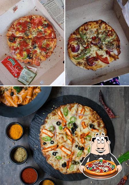 Order various kinds of pizza