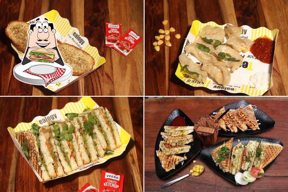 Club sandwich at Tea Logy