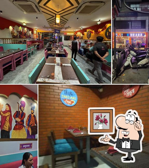 Check out how The Dhaba looks inside