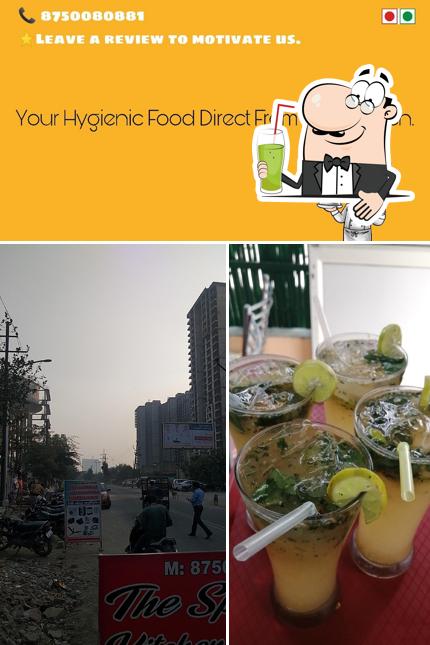 Enjoy a drink at The Spicy Kitchen