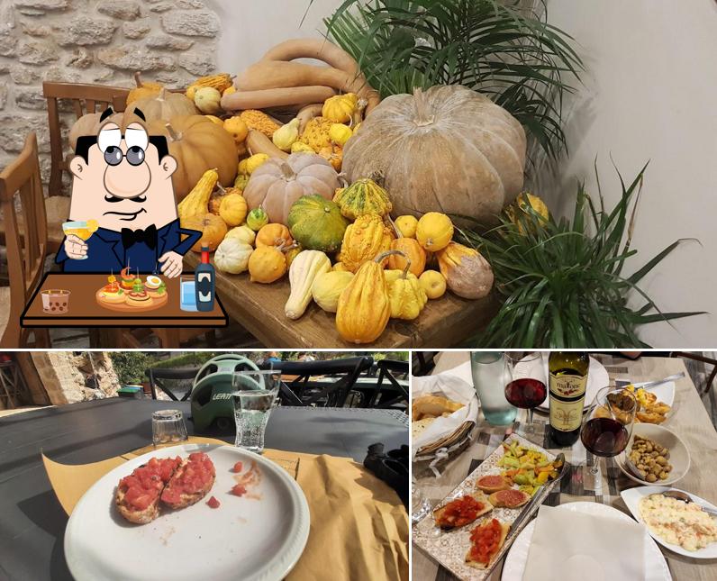 Bruschette al Trattoria La Grotta