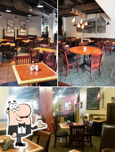 Installez-vous à l'une des tables de Jacob's Grill