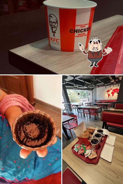 Food at KFC NEDUMANGAD