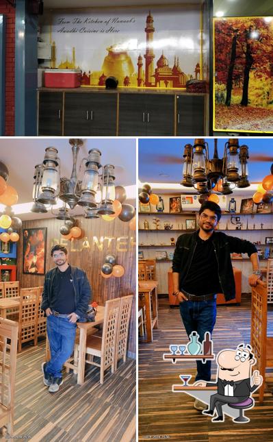 The interior of Nawabeen Rooftop Restaurant & Cafe