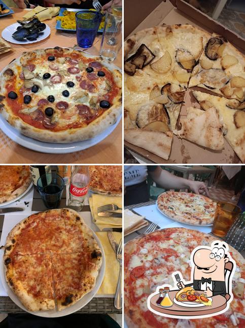 Ordina tra le molte varianti di pizza