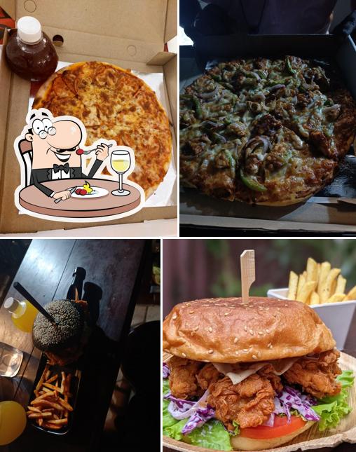 Pulled pork sandwich at Tarora Food Fusion