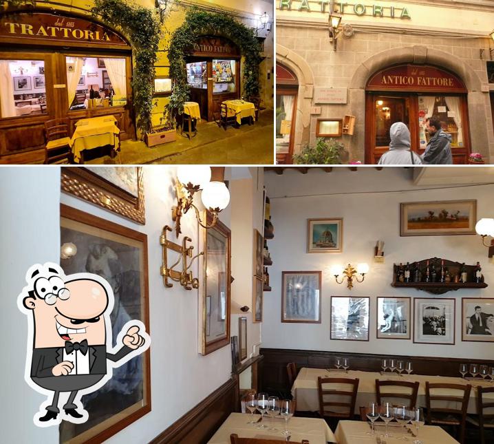 Siediti a un tavolo di Trattoria Antico Fattore