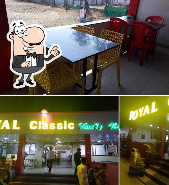 The interior of Royal Classic Family Restaurant And Fast Food