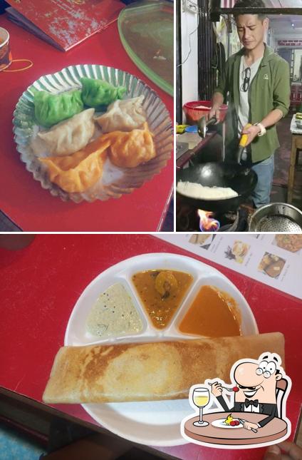 Food at Shristi's pure veg fastfood