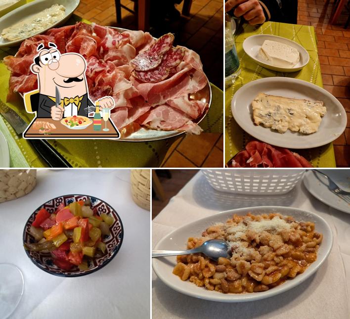 Platti al Trattoria Secondo Baracchino