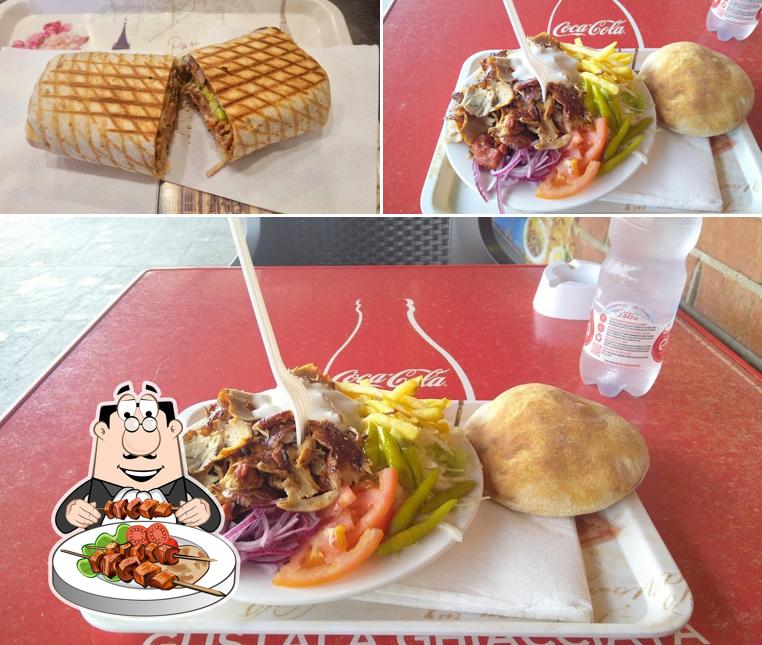 Panino con maiale stirato al Doner Türkish Kebab vei boss
