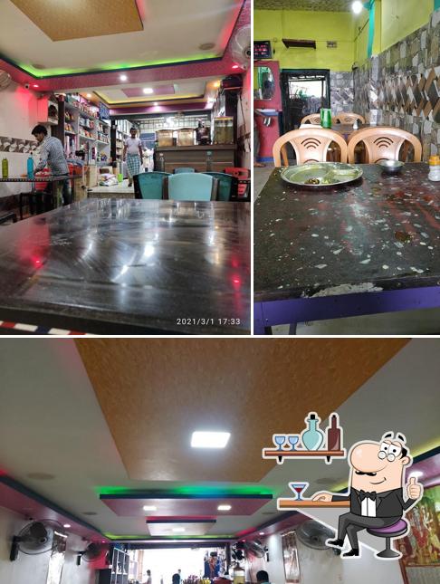 The interior of Hotel Vatika