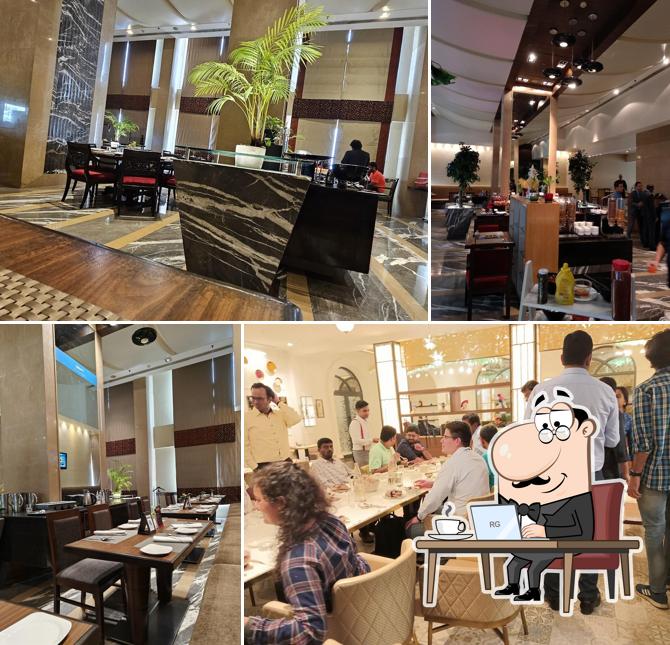 The interior of Oasis - Radisson Blu