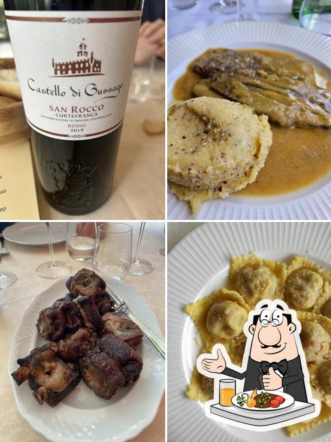 Mousse al cioccolato al Osteria Dell'Angelo Locale Storico in Franciacorta