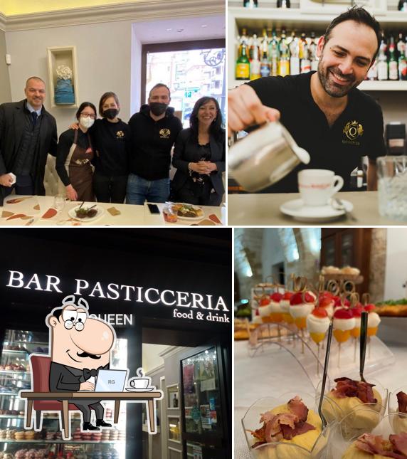 Gli interni di Queen 2.0 – Bar, Aperitivi, Pizza e Cocktail a Taranto