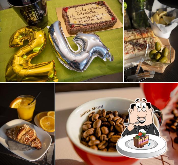 Torta al cioccolato al Area Cafè