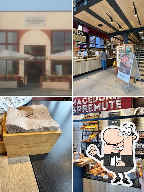 Gli interni di Cafè e Bistrò Re di Sapori