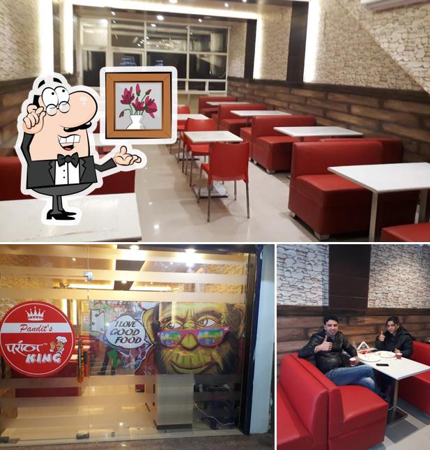 The interior of Pandit's Parantha King