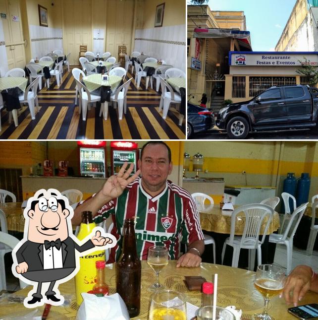 O interior do Bar e Restaurante Budega 101