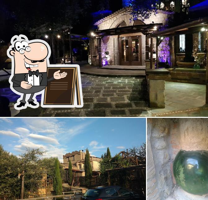 Gli esterni di Antico Casale Smiraglia