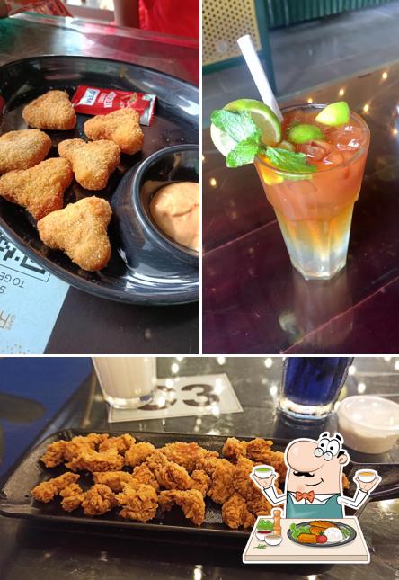 Fried calamari at CAFE RAMBUTAN