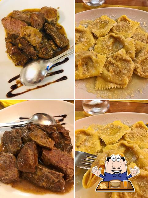 Platti al Osteria Dello Zingaro