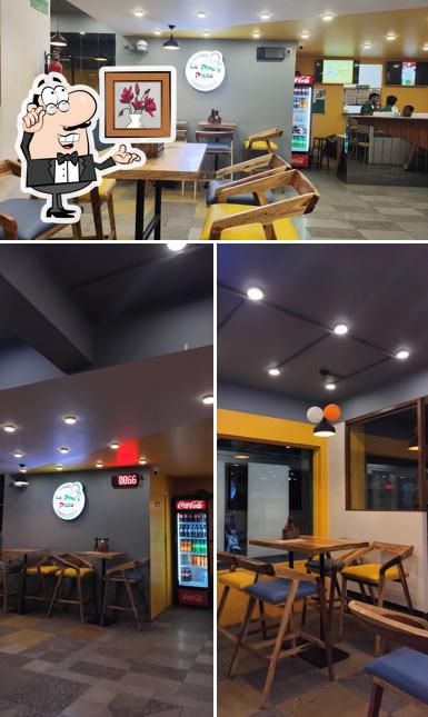 The interior of La Pino'z Pizza