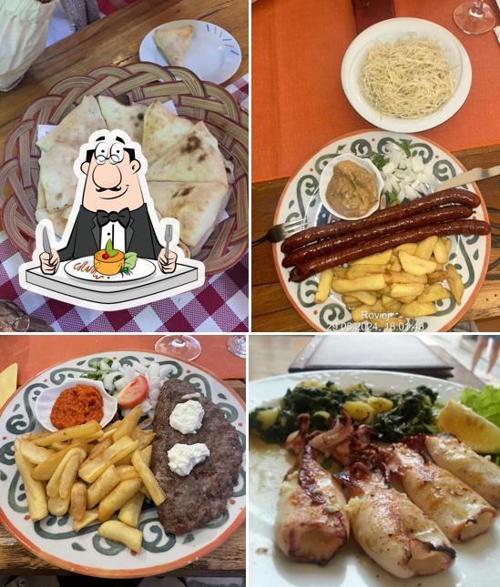 Cibo al Ristorante marinero