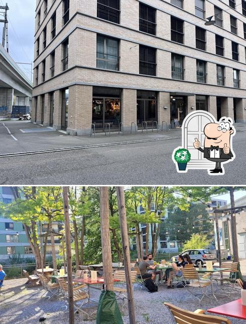 Gli esterni di Restaurant HOP UP Hardwald