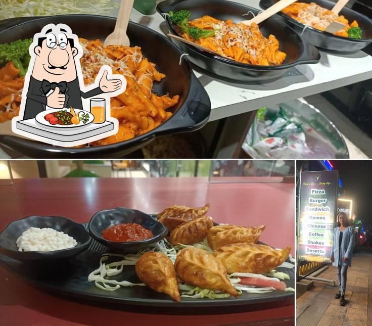 This is the photo depicting food and exterior at Kawa Cafe