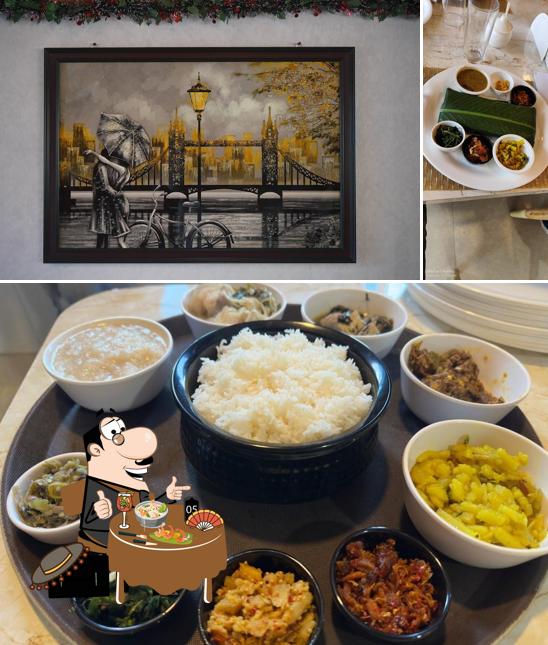 Check out the image depicting food and exterior at LIBI’S KITCHEN