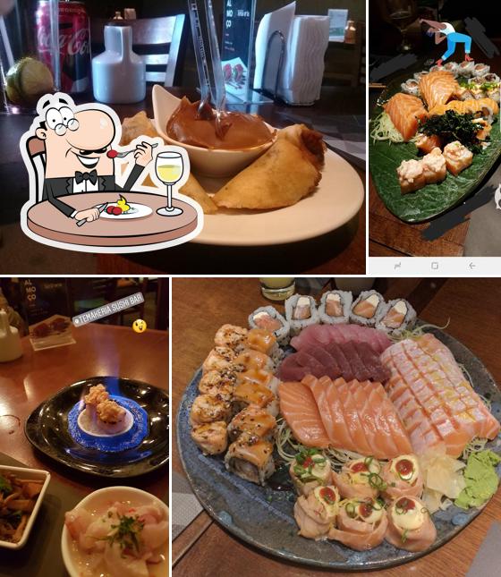 Comida em Temakeria Sushi Bar