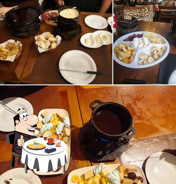 Prato de queijo em Lyon Bar e Restaurante