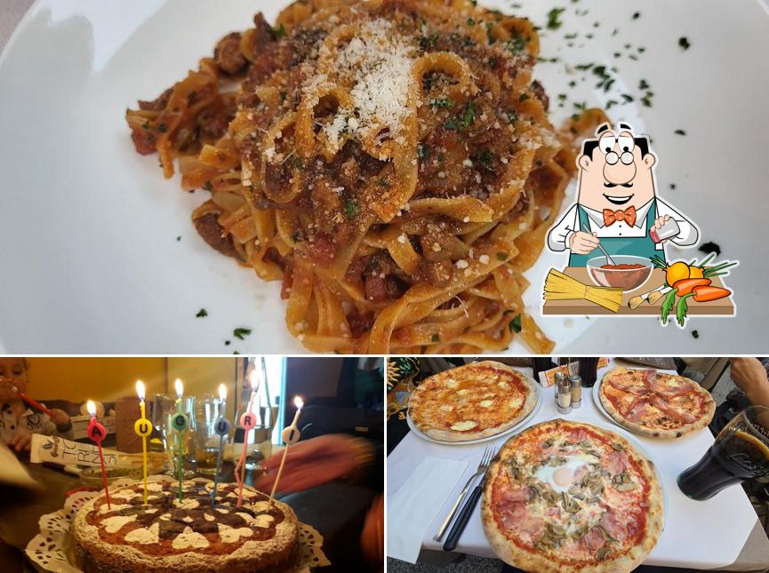 Spaghetti alla bolognese al Trattoria-Pizzeria All'Anfora