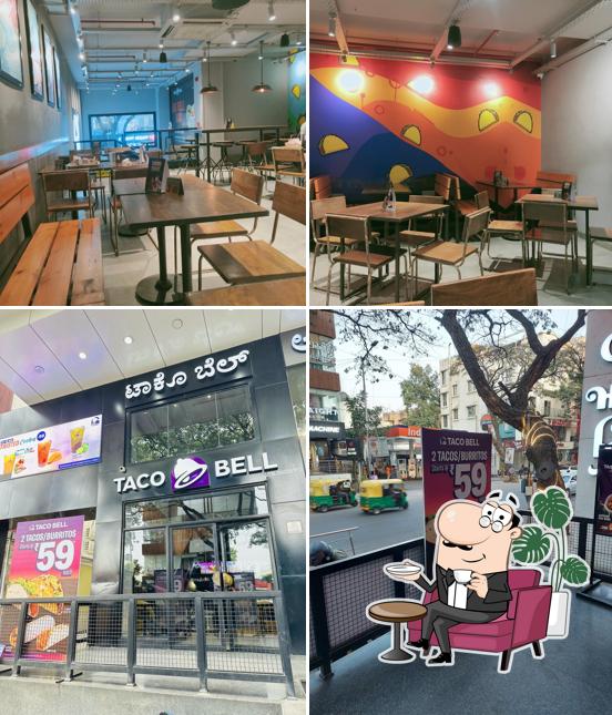 The restaurant's interior and exterior