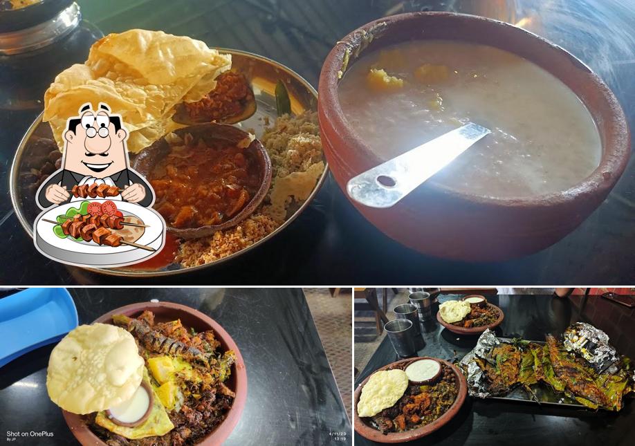 Food at Theeradhesha pazhakanji kada