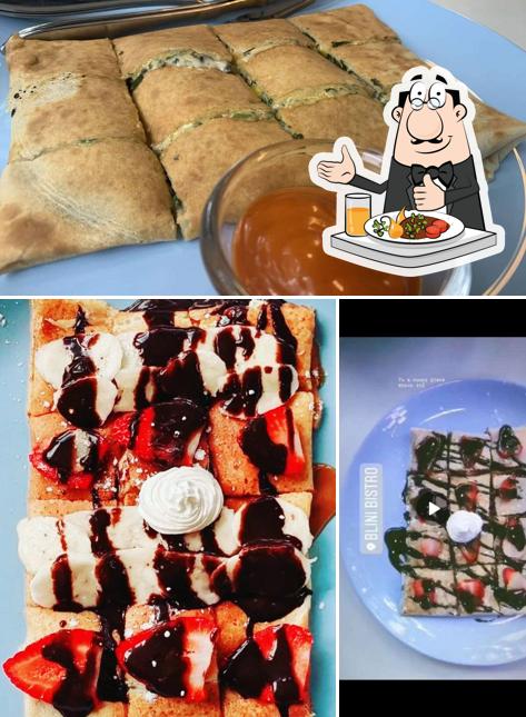 Meals at Blini Bistro