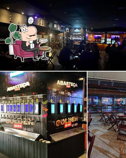 Veja imagens do interior do Golden Beer Tap House