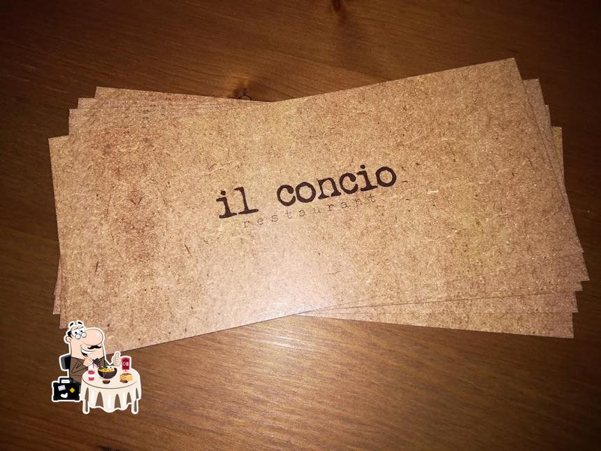 Platti al Il Concio Restaurant