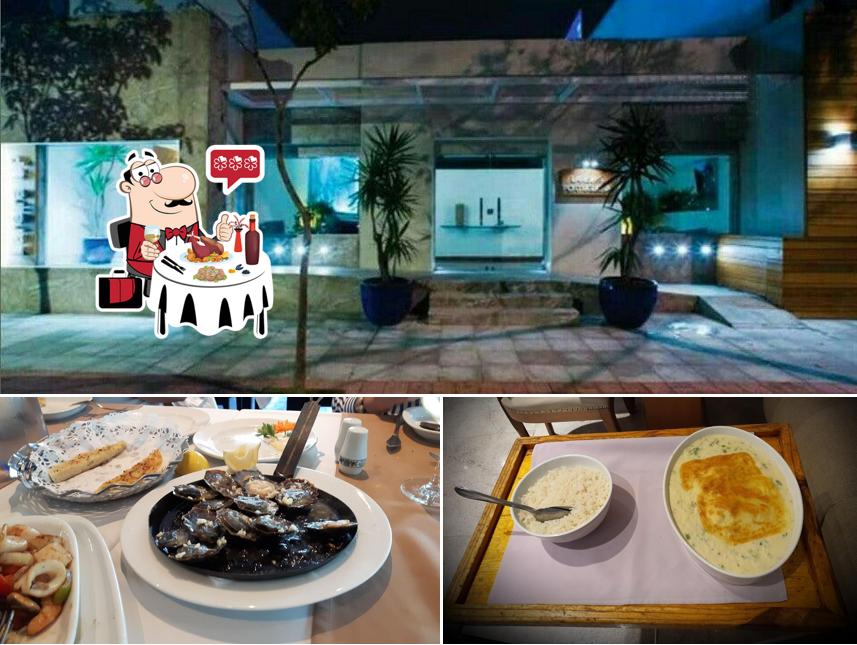 Peça frutos do mar no Restaurante Lareira Portuguesa