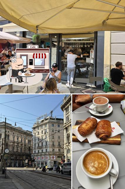 Tra le diverse cose da Hobby Fumo Caffee & Drinks si possono trovare la esterno e interni