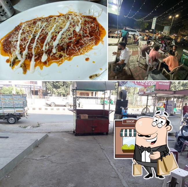 This is the photo displaying exterior and beverage at Maji Sainik Egg Zone