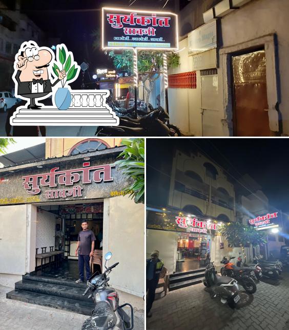 Enjoy the view at the outside area of Suryakant Saoji(Savji)