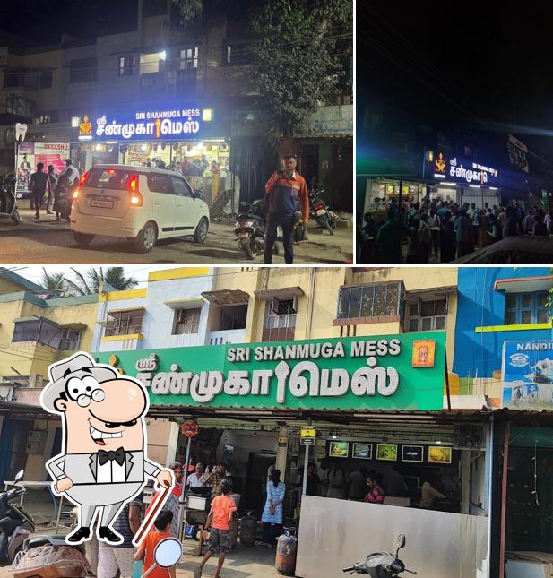 Check out how Sri Shanmuga Mess looks outside