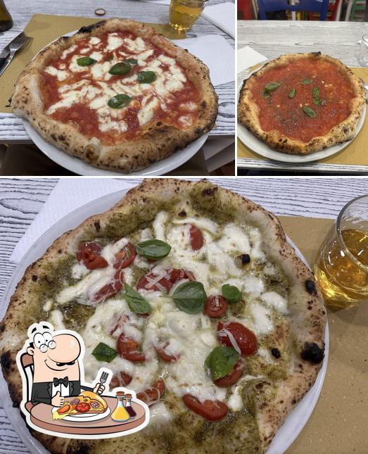 Scegli tra le molte varianti di pizza