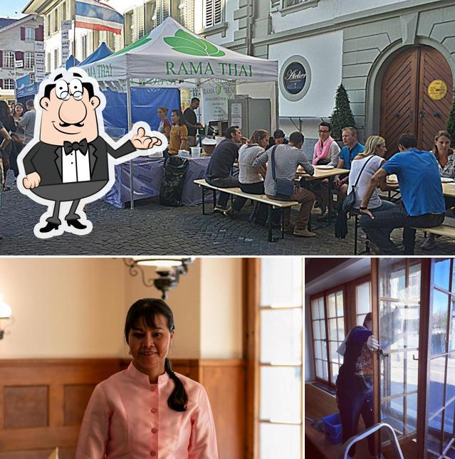 Gli interni di Rama Thai