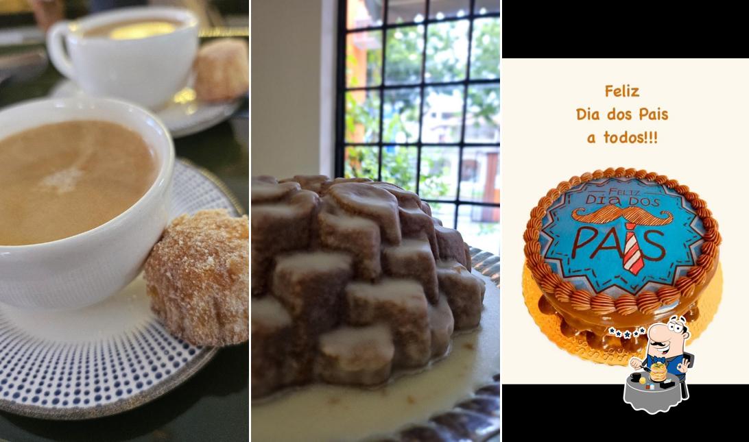 Comida em Flôr do Café Confeitaria