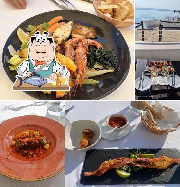 Salmone grigliato al Il Mediterraneo Beach Resort