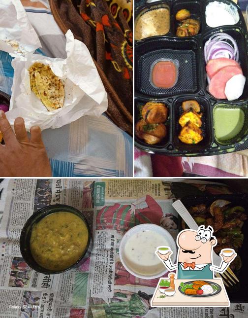Food at Indian Chimnee