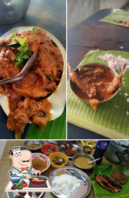 Chicken curry at KAMATCHI VILAS NON VEG